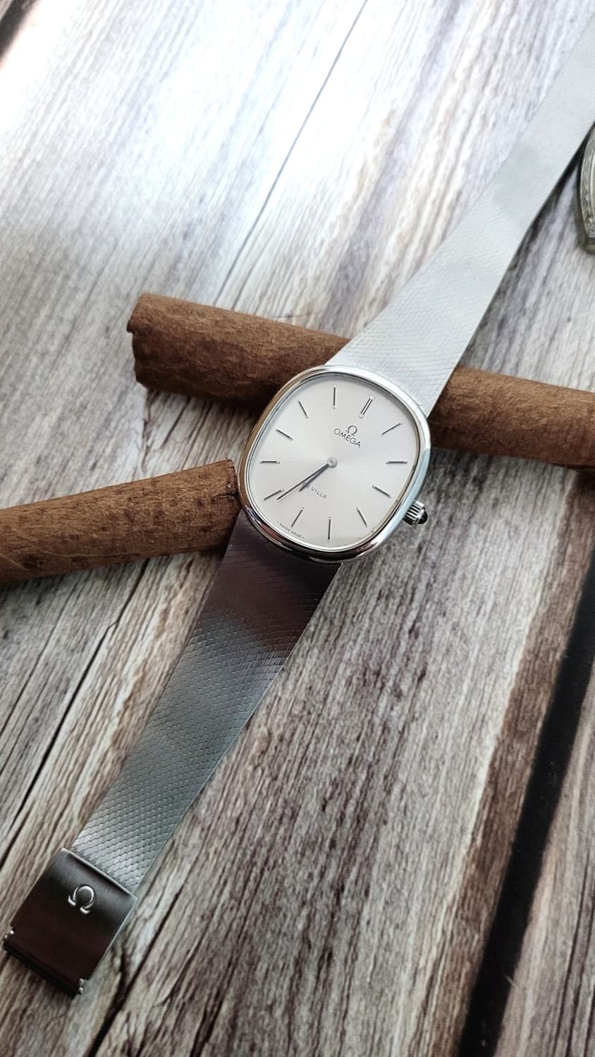 정품 남여공용 오메가 드빌 엘립스 수동 시계 311.0164 devil 상품이미지2