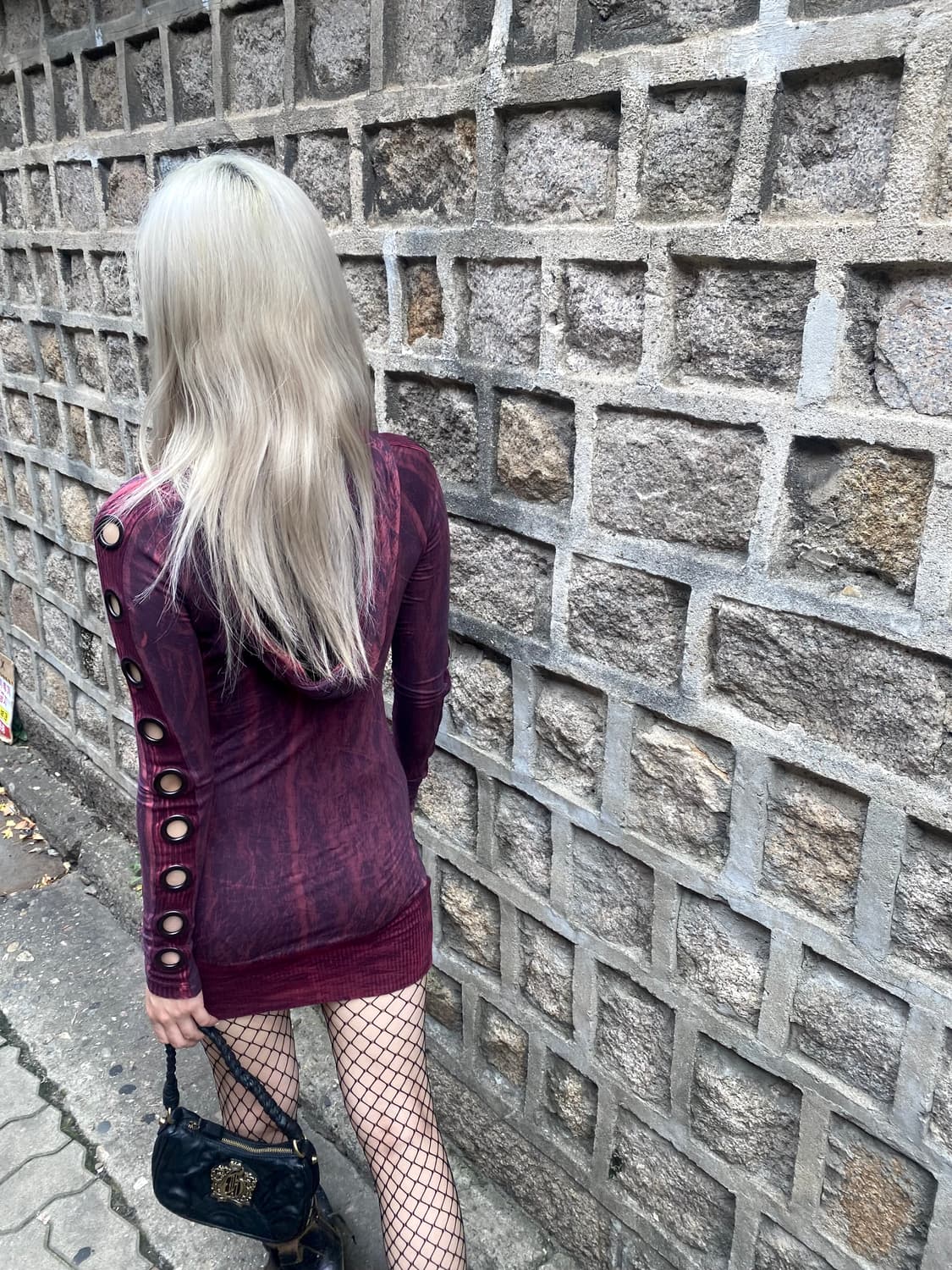 ‘SALVAGE’ Dusty hood one-piece 상품이미지3