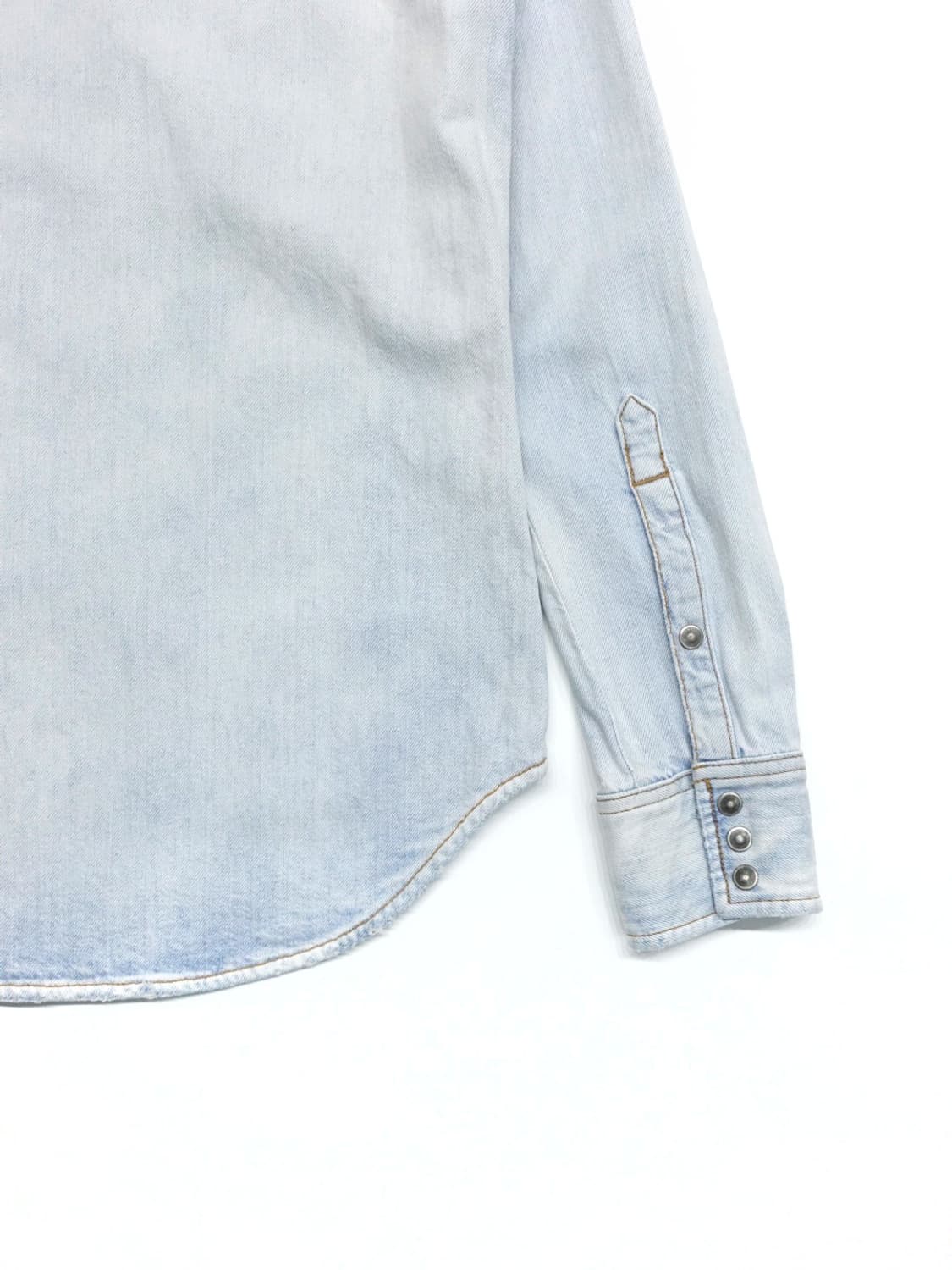 DIESEL Bandana denim shirt 상품이미지8