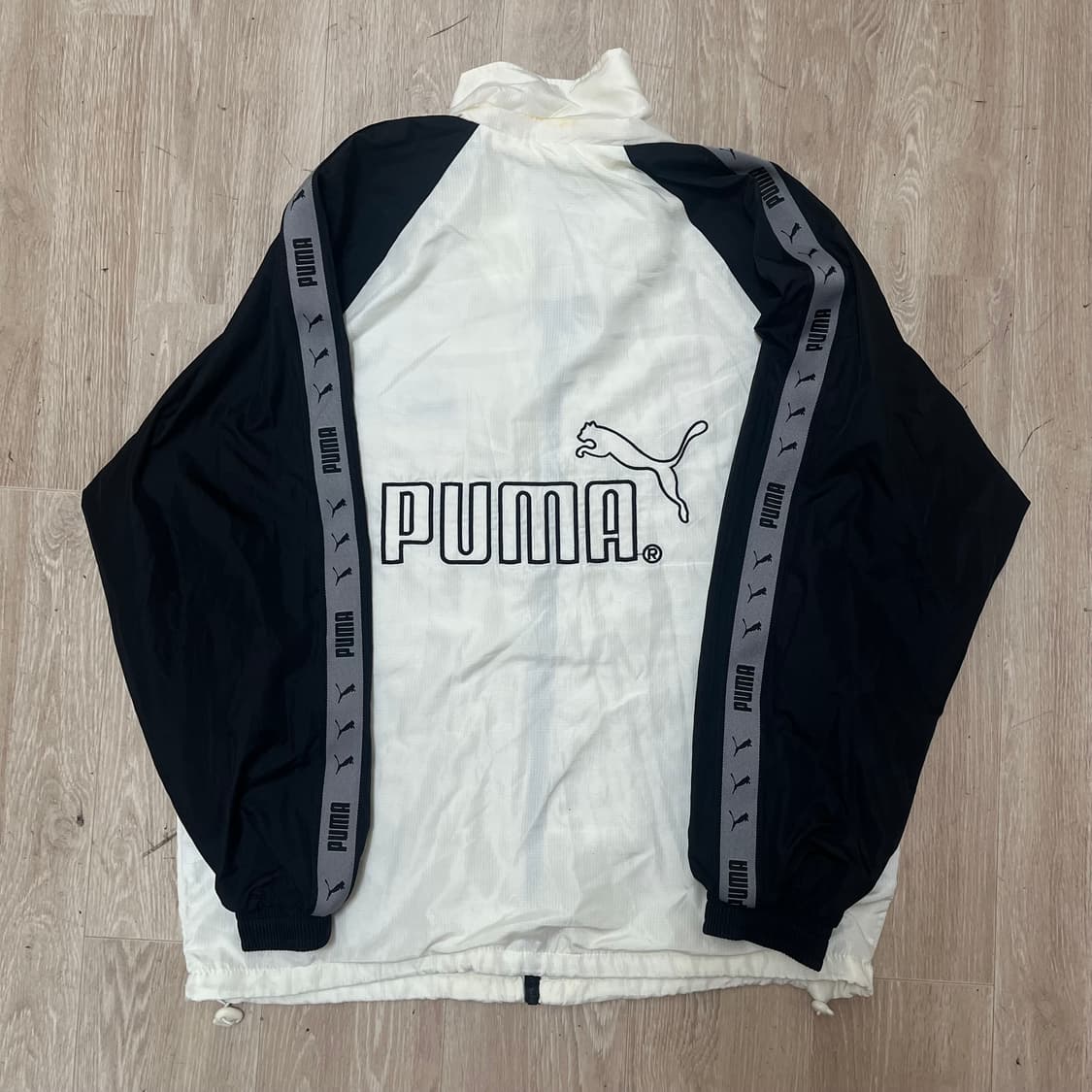 푸마 PUMA 올드스쿨 사이드라인 바람막이 자켓 XL(105) 상품이미지7