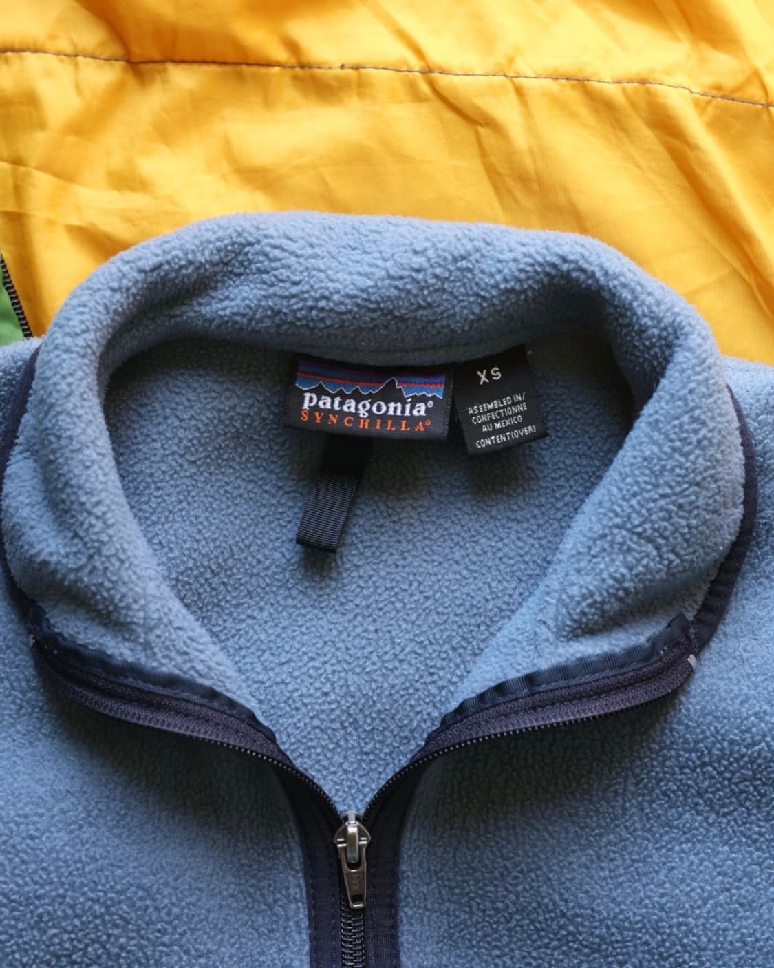 파타고니아 빈티지 00s 마수피얼 신칠라 하프집업 플리스 에메랄드 xs 상품이미지2