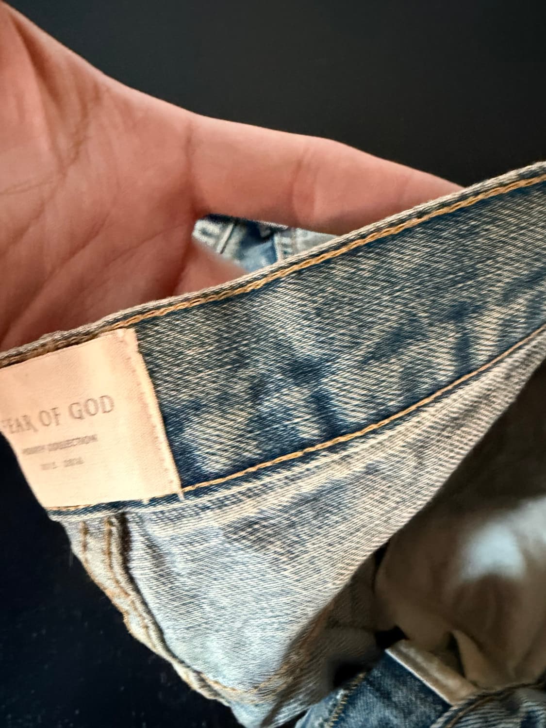 fear of god 4th distressed jean OG 상품이미지7