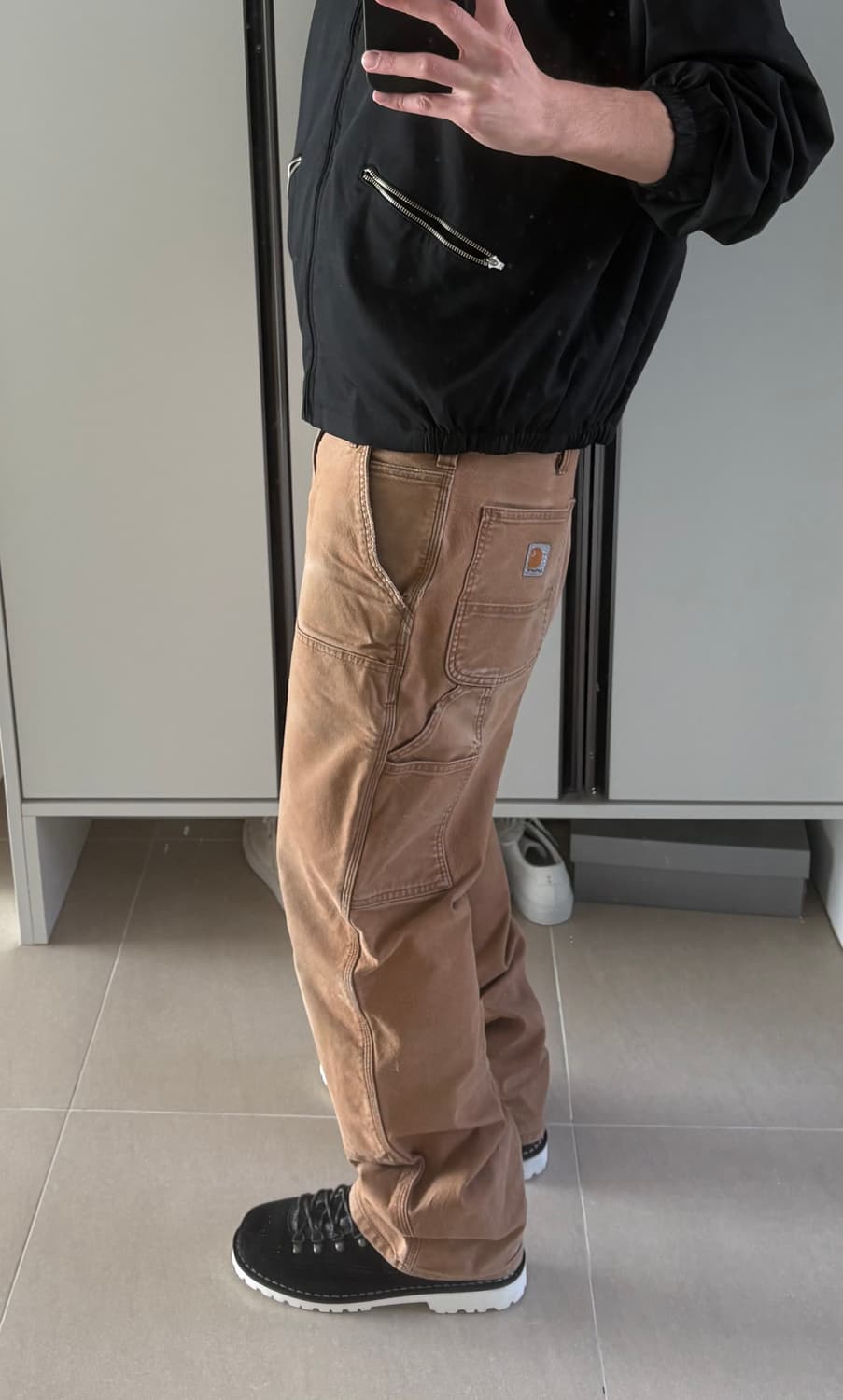 (36x32) 칼하트 더블니 카멜 상품이미지3