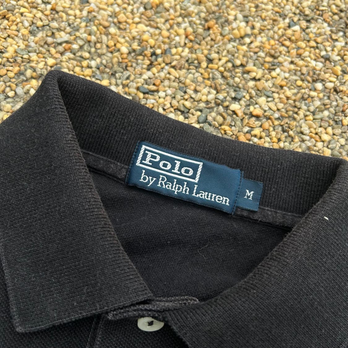 폴로 (POLO RalphLauren)블랙 반팔 카라티 상품이미지4