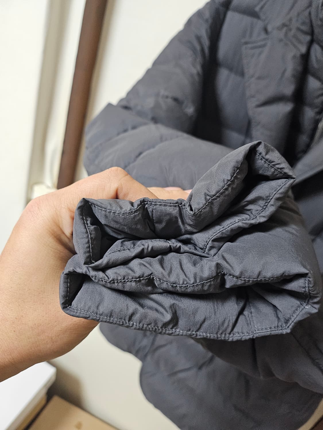 (매장정품)에르노 그레이 패딩 블레이저 50 상품이미지3