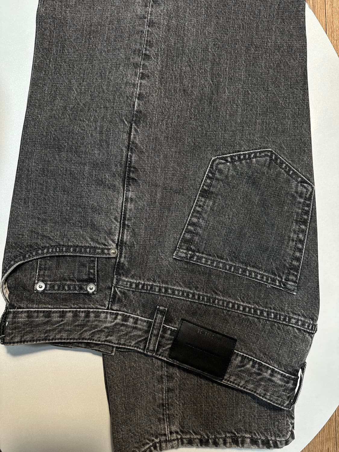 브랜디드 1781 ASH CROW JEANS [WIDE STRAIGHT] 상품이미지2