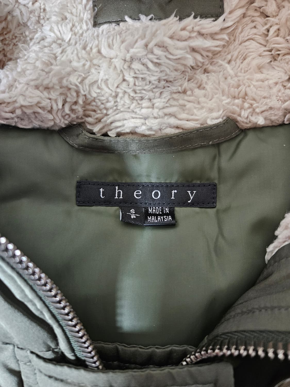 띠어리 덕다운 야상자켓 S 상품이미지2