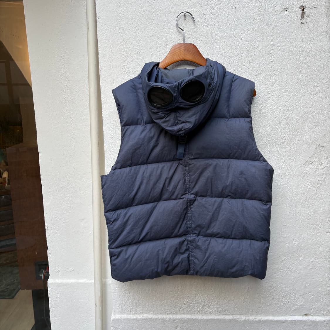 씨피컴퍼니 나일론 고글 푸퍼 후디드 베스트 상품이미지7