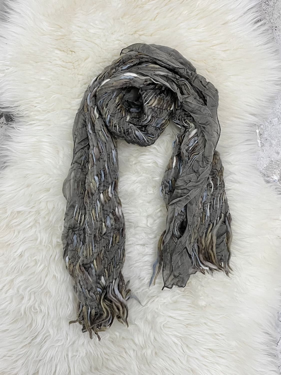 그런지페어리 짜임 디테일 머플러  상품이미지4