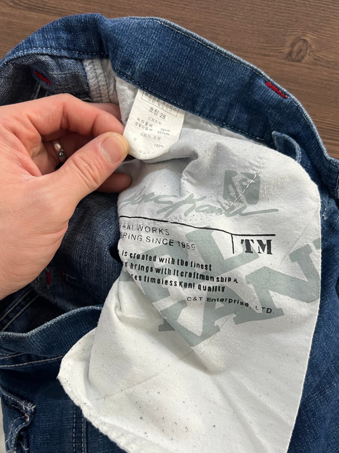 Karl kani 칼카니 빈티지 카고 데님 하프 팬츠 상품이미지9