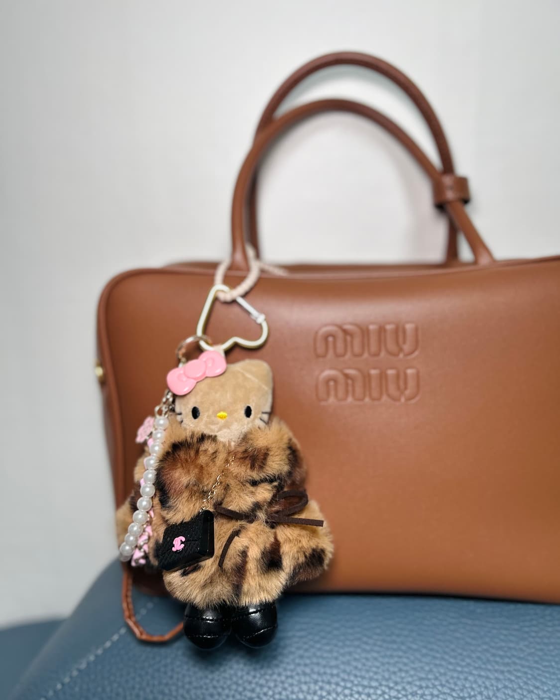 (23)롱다리키티 커스텀키링-🌸 핑크 프릴 레이스 상품이미지9