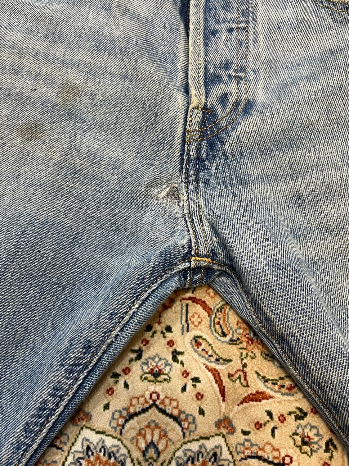 스투시 x 리바이스 501 데님팬츠 상품이미지8