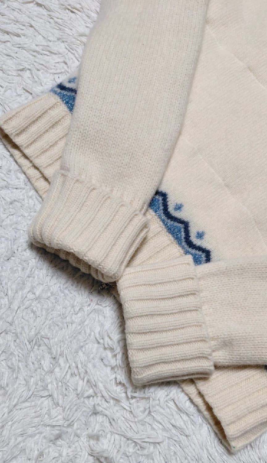 The Scotch House 눈꽃 니트 집업 38 (S) 상품이미지6