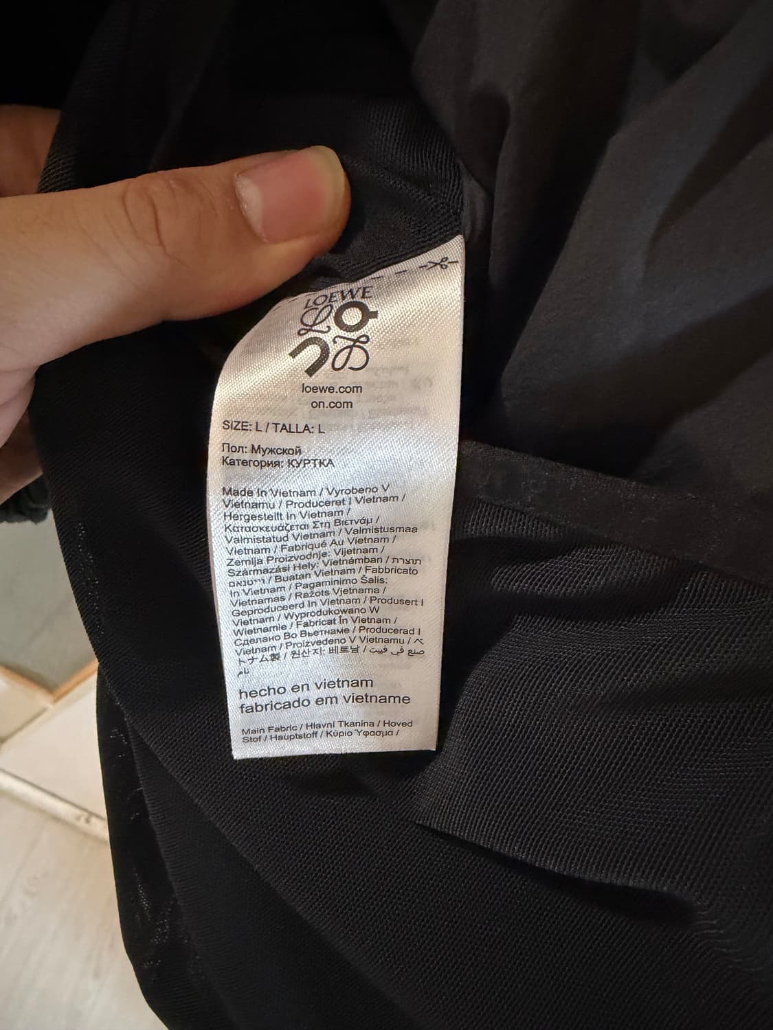 On&loewe 푸퍼다운 L사이즈 상품이미지6