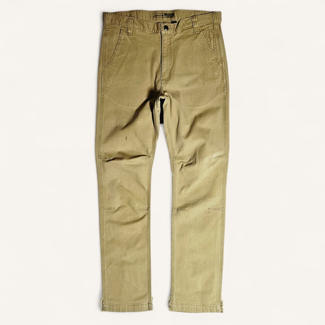 [34][칼하트]RF®스트레이트핏 캔버스 5포켓 테이퍼드 워크팬츠 상품이미지1