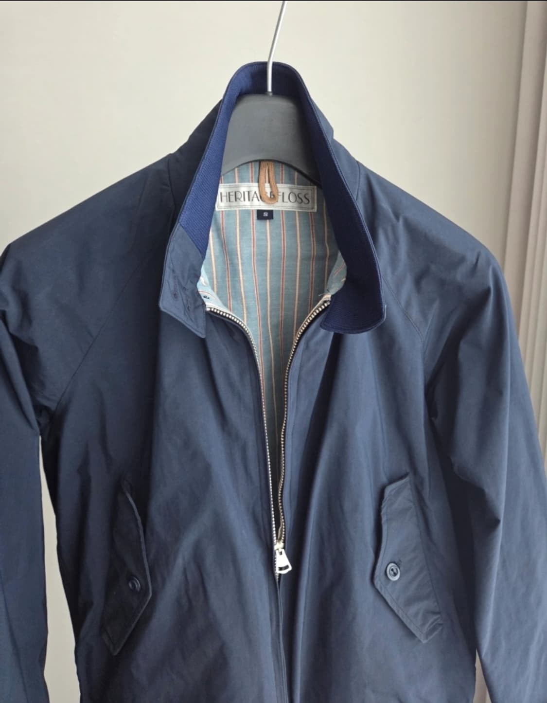 헤리티지플로스 heritagefloss 해링턴 자켓 S 상품이미지4