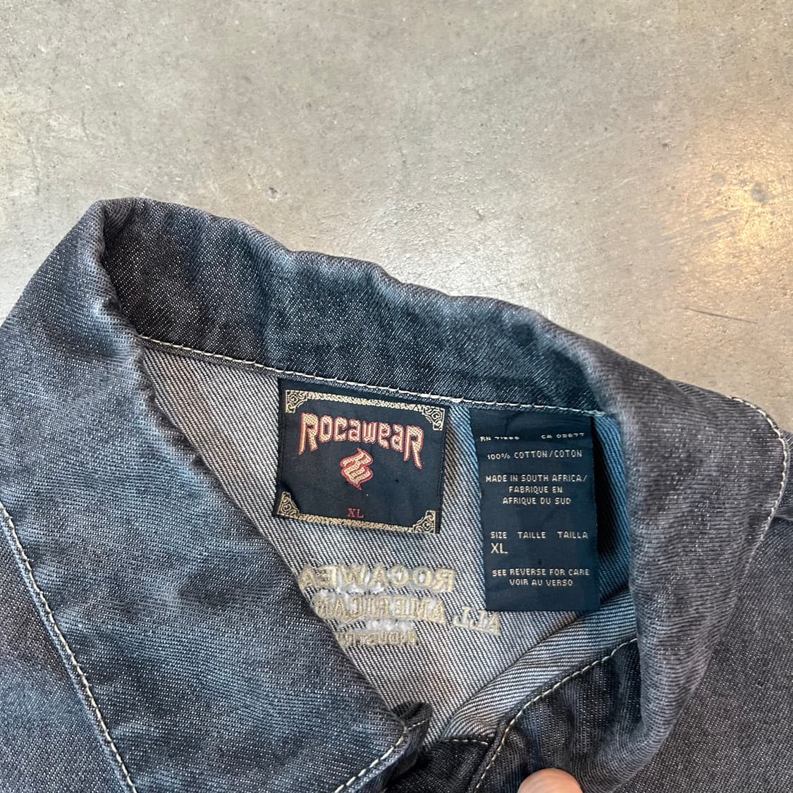 로카웨어 데님 베스트 상품이미지4