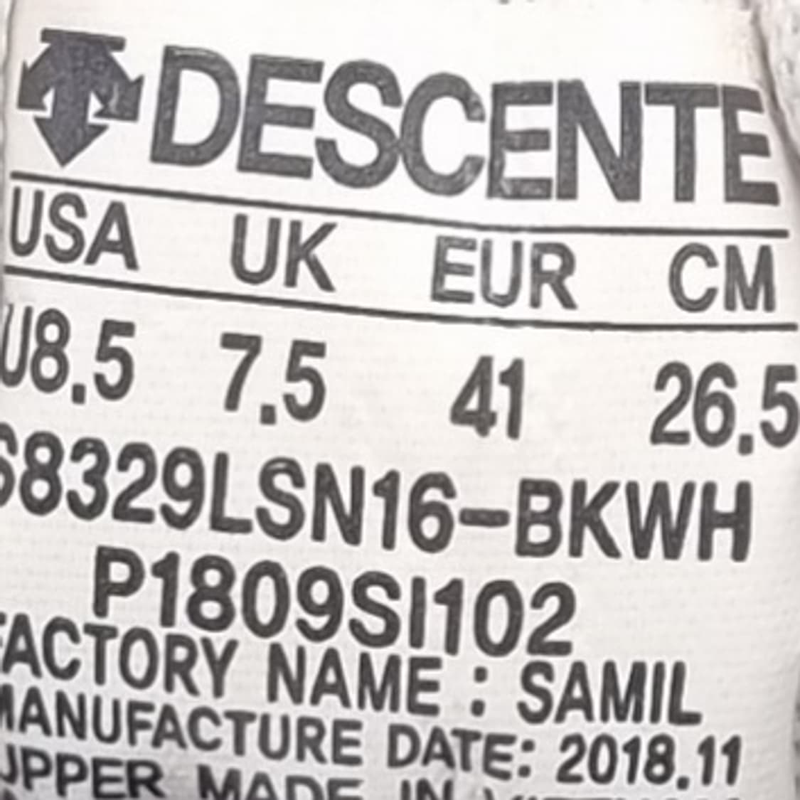 데상트 크론템포 운동화 265 상품이미지6