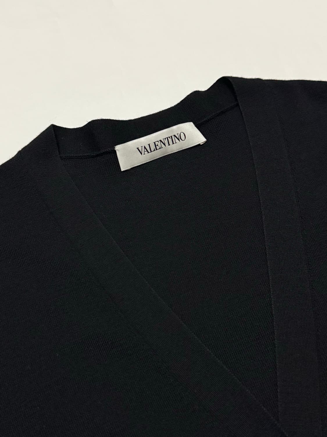 VALENTINO 발렌티노 베이직 울100 가디건 M 상품이미지3