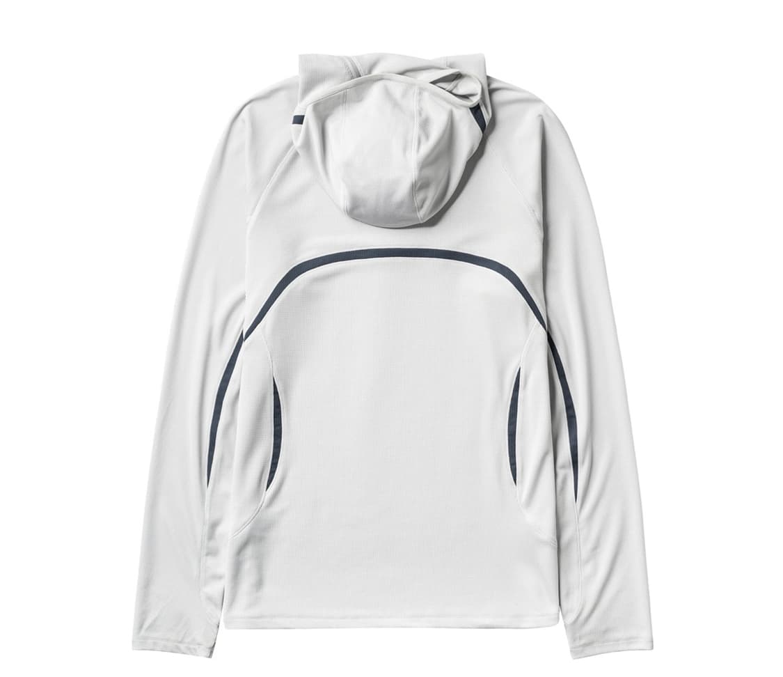 산산기어 SLIM HOODIE LONG SLEEVES LIGHT GREY 상품이미지2