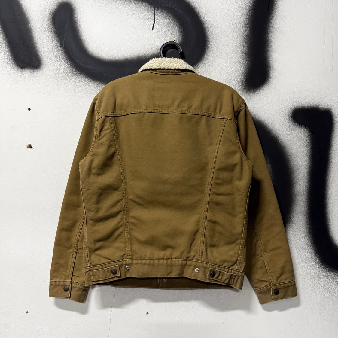 리바이스 쉐르파 데님 크롭 트러커 자켓 상품이미지2