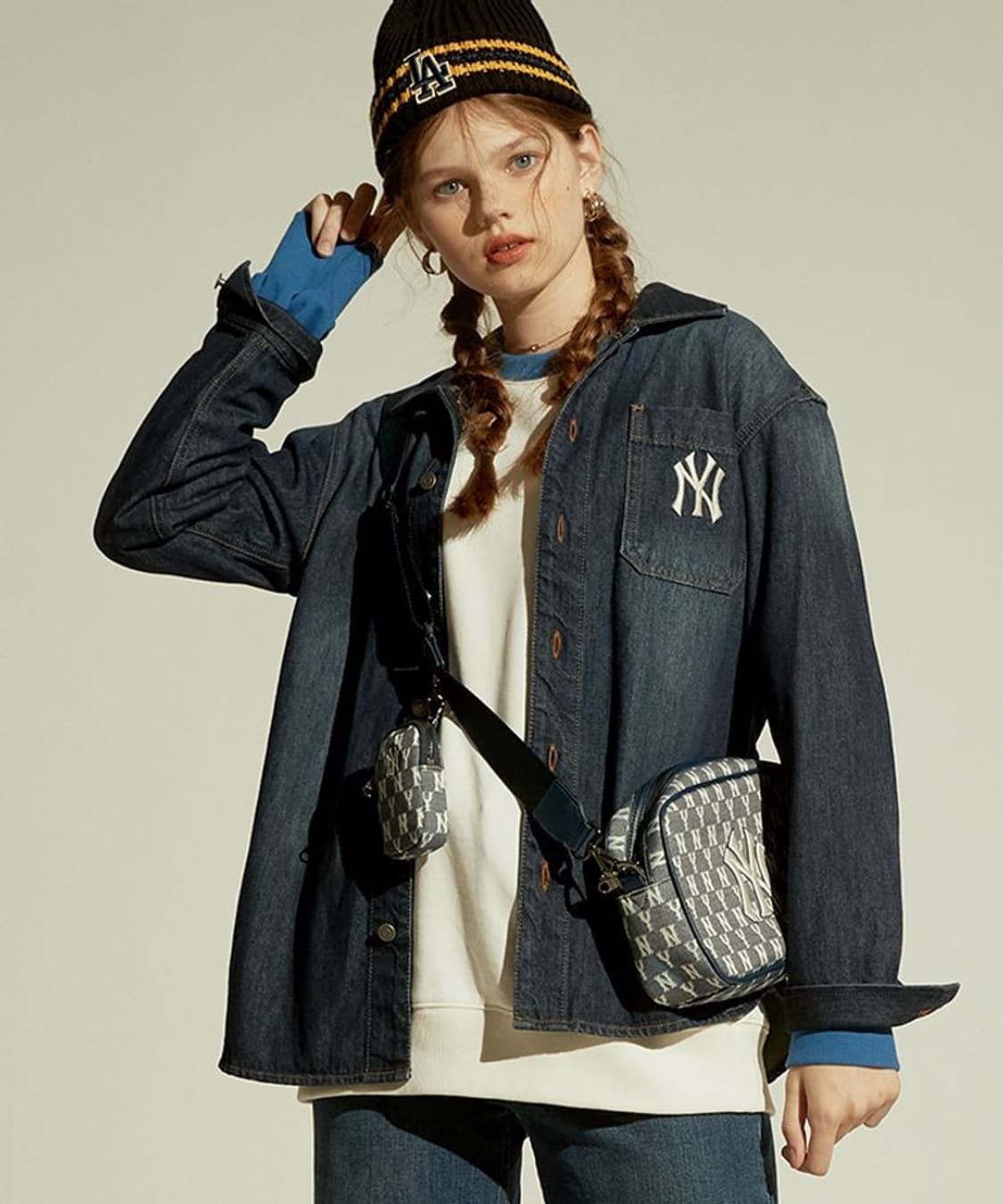 MLB 데님 셔츠 상품이미지10