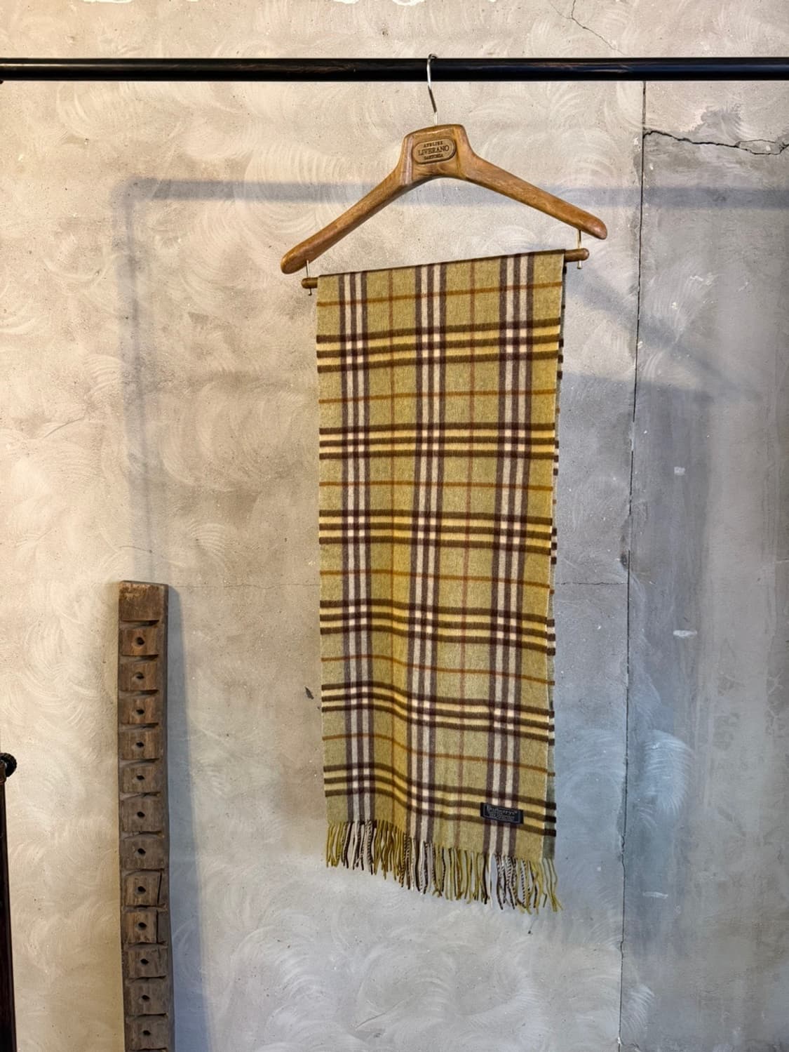 이태리 메이드 노바체크 램스울 머플러 상품이미지5