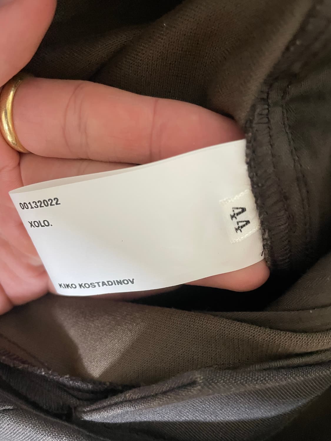 valakas cargo trouser brown 팝니다 상품이미지3