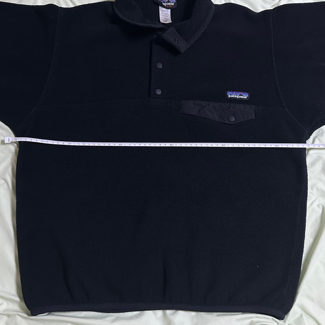 10s 파타고니아 신칠라 스냅티 올블랙 S 상품이미지3