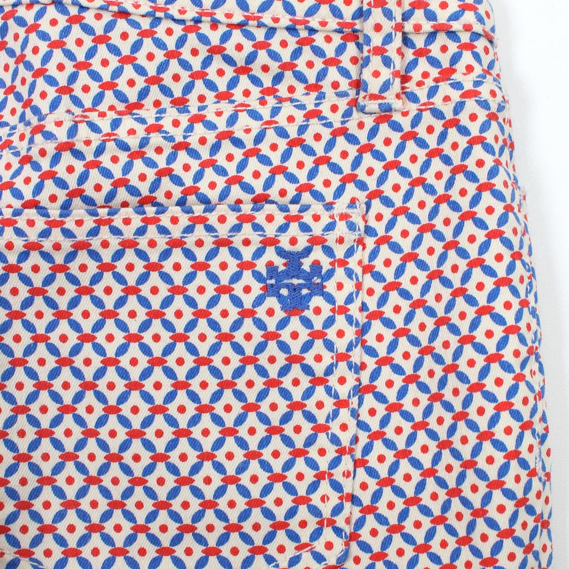 토리버치 Tory burch 빈티지 패턴 스트라이트 팬츠 상품이미지5