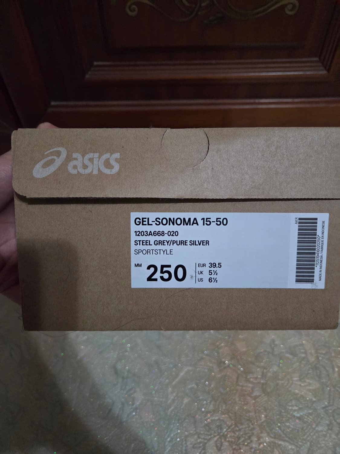 아식스 젤소노마 15-50 스틸그레이 퓨어실버 상품이미지8