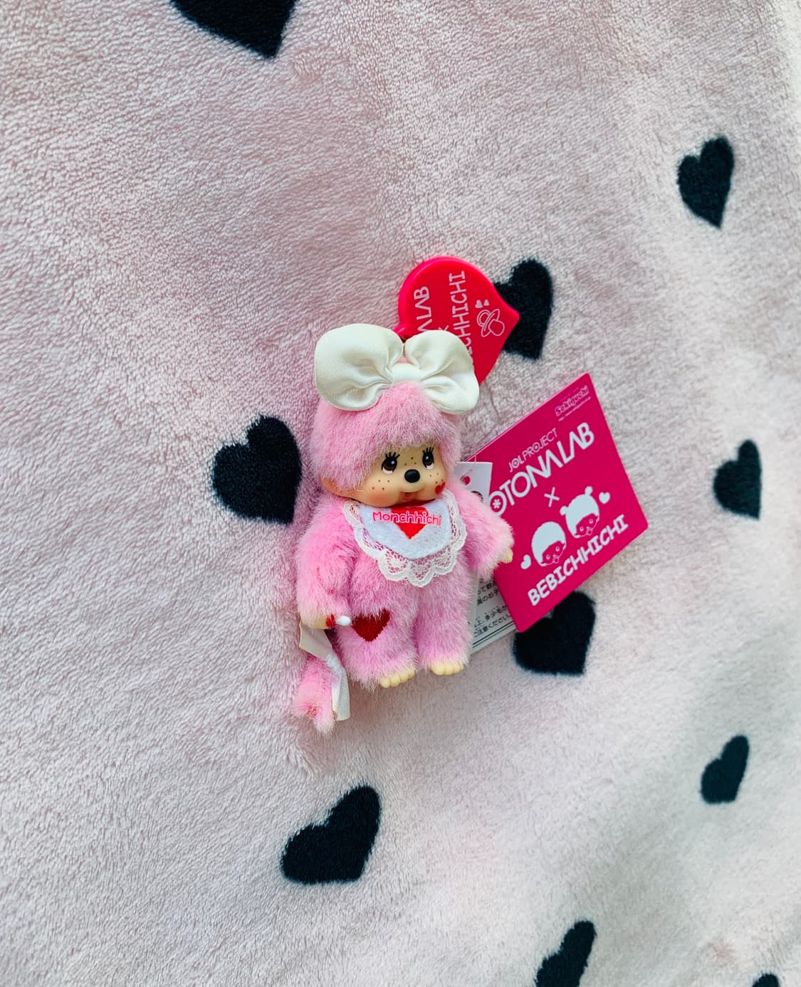 몬치치 오토나랩 콜라보 러빙스윗 키체인 상품이미지2