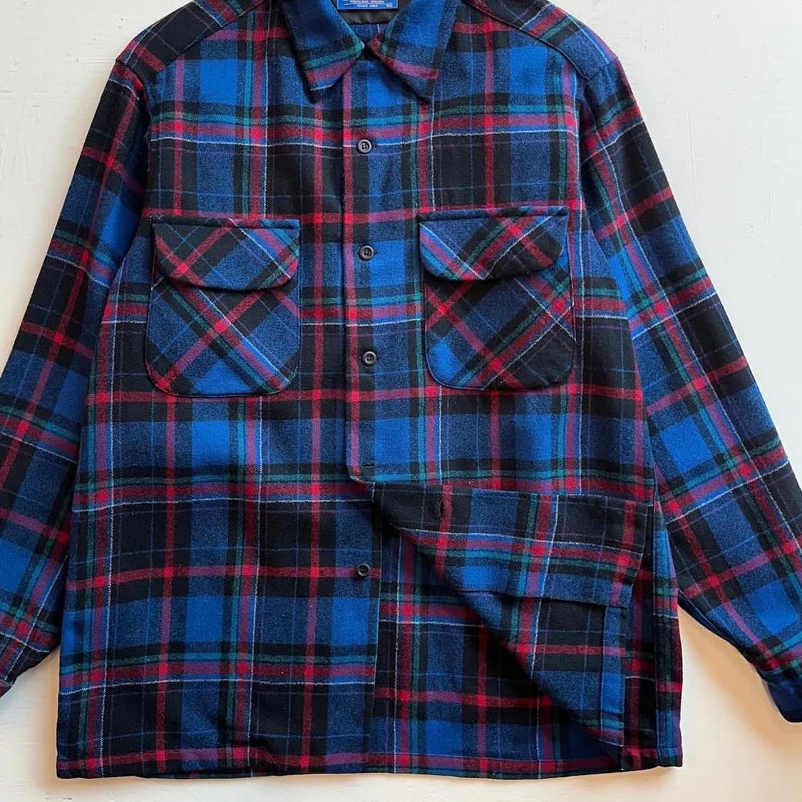 90‘s U.S.A 펜들턴 버진 울 셔츠 상품이미지3