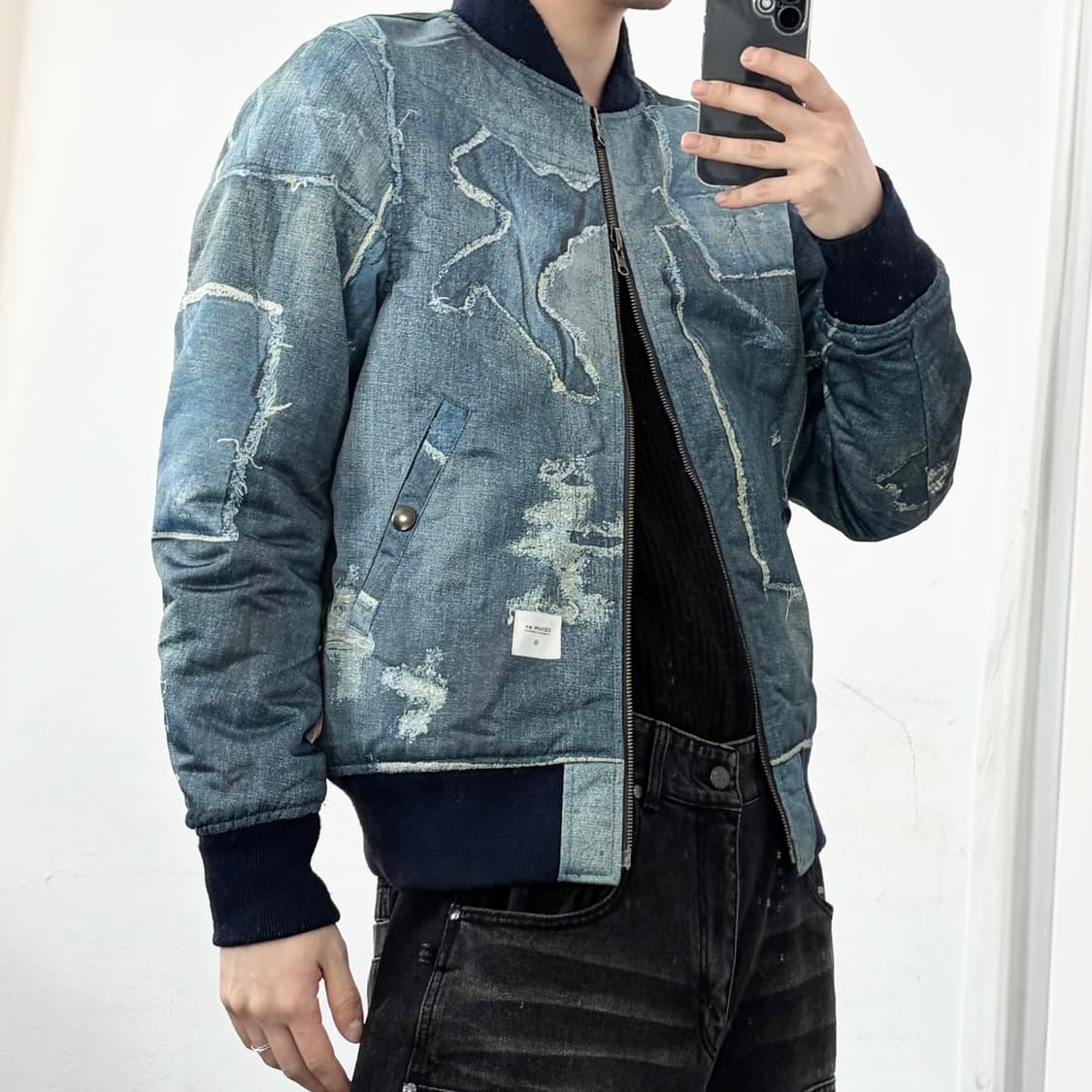 프라그먼트 X 뱅퀴시  리버시블 봄버 자켓 상품이미지4