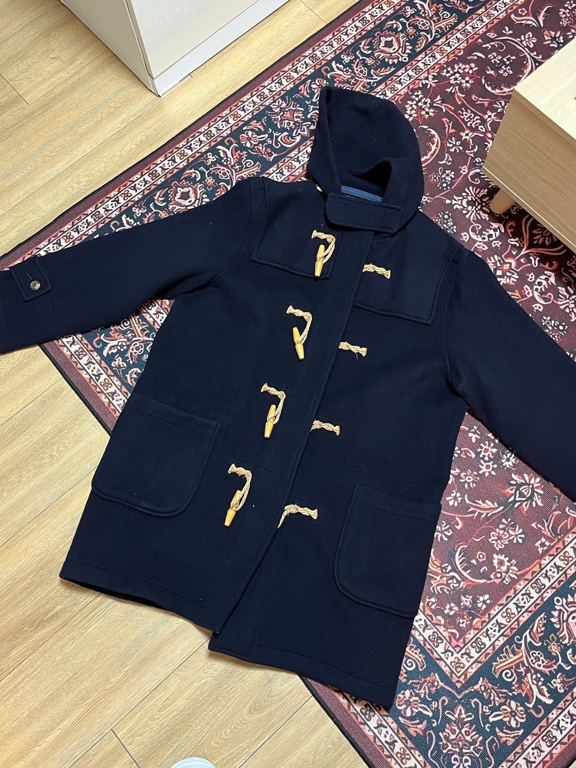 폴로 랄프로렌 네이비 더플코트 M 상품이미지1