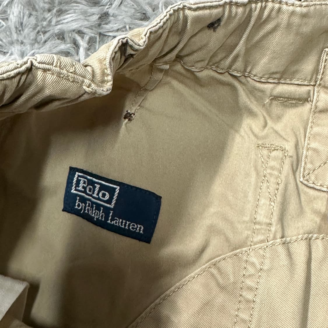 폴로랄프로렌 베이지 면 반바지 m 상품이미지3