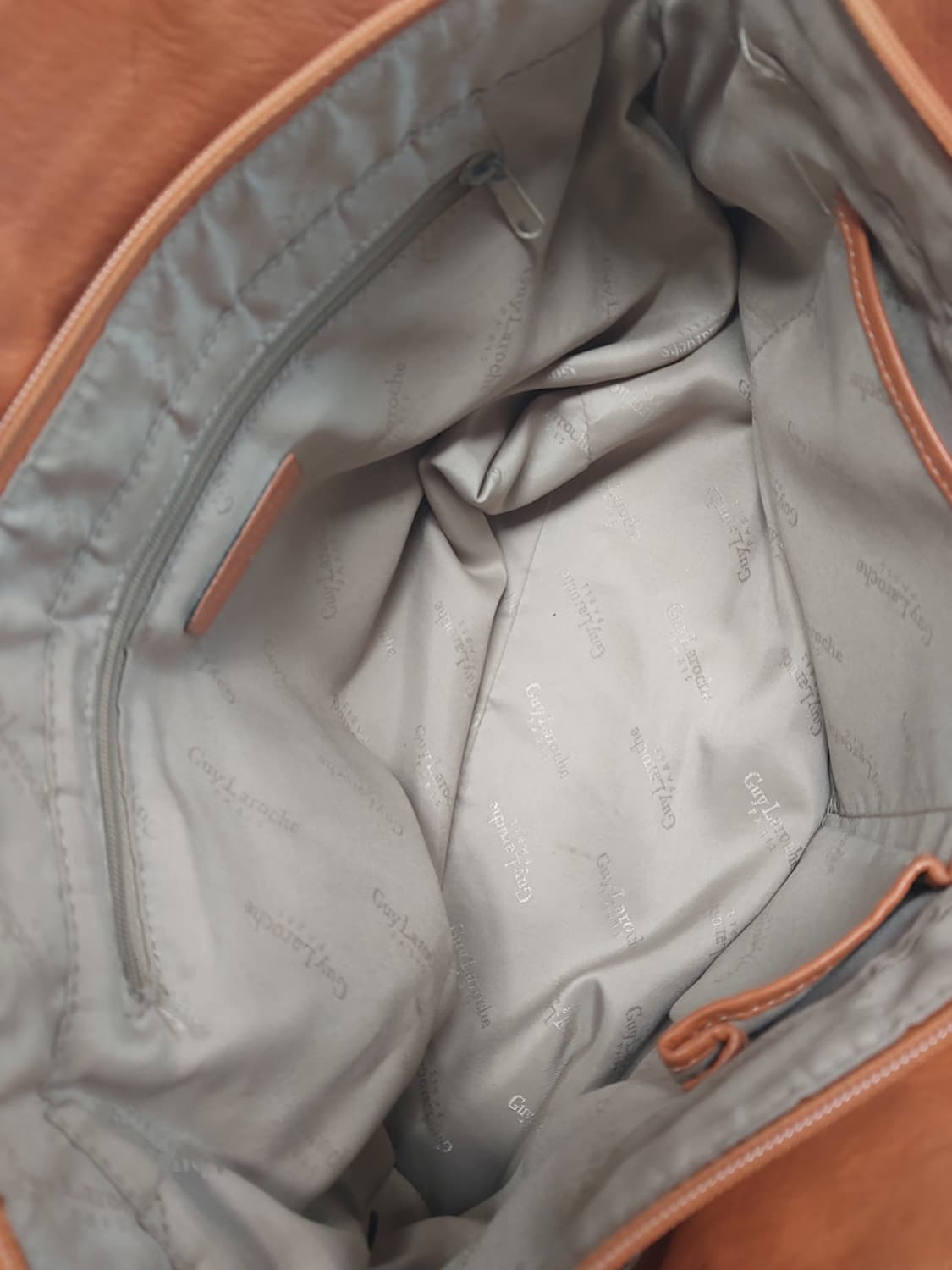 기라로쉬 Guy Laroche 빈티지 레더 토트백 상품이미지8