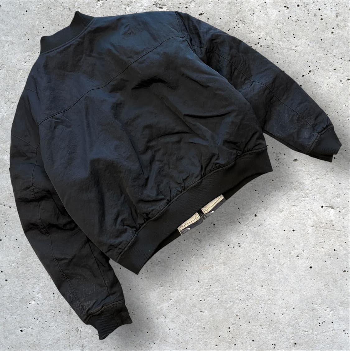 [L] 캘빈클라인 CK 리버시블 블랙 봄버 자켓 C498 상품이미지2