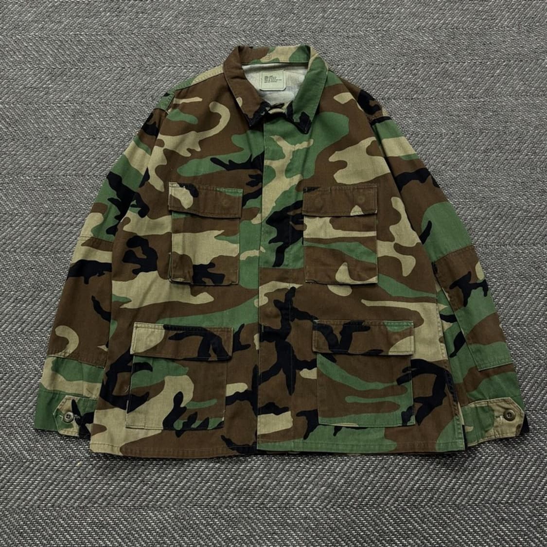 미군 우드랜드 카모 자켓v0416 상품이미지1