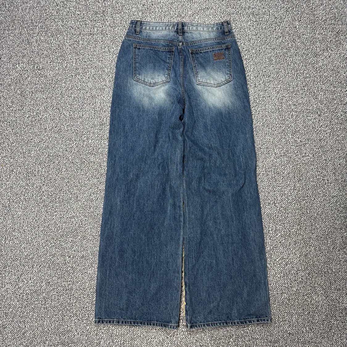 캑터스도넛마켓 프린지 데미지 데님 팬츠 (M) 상품이미지6