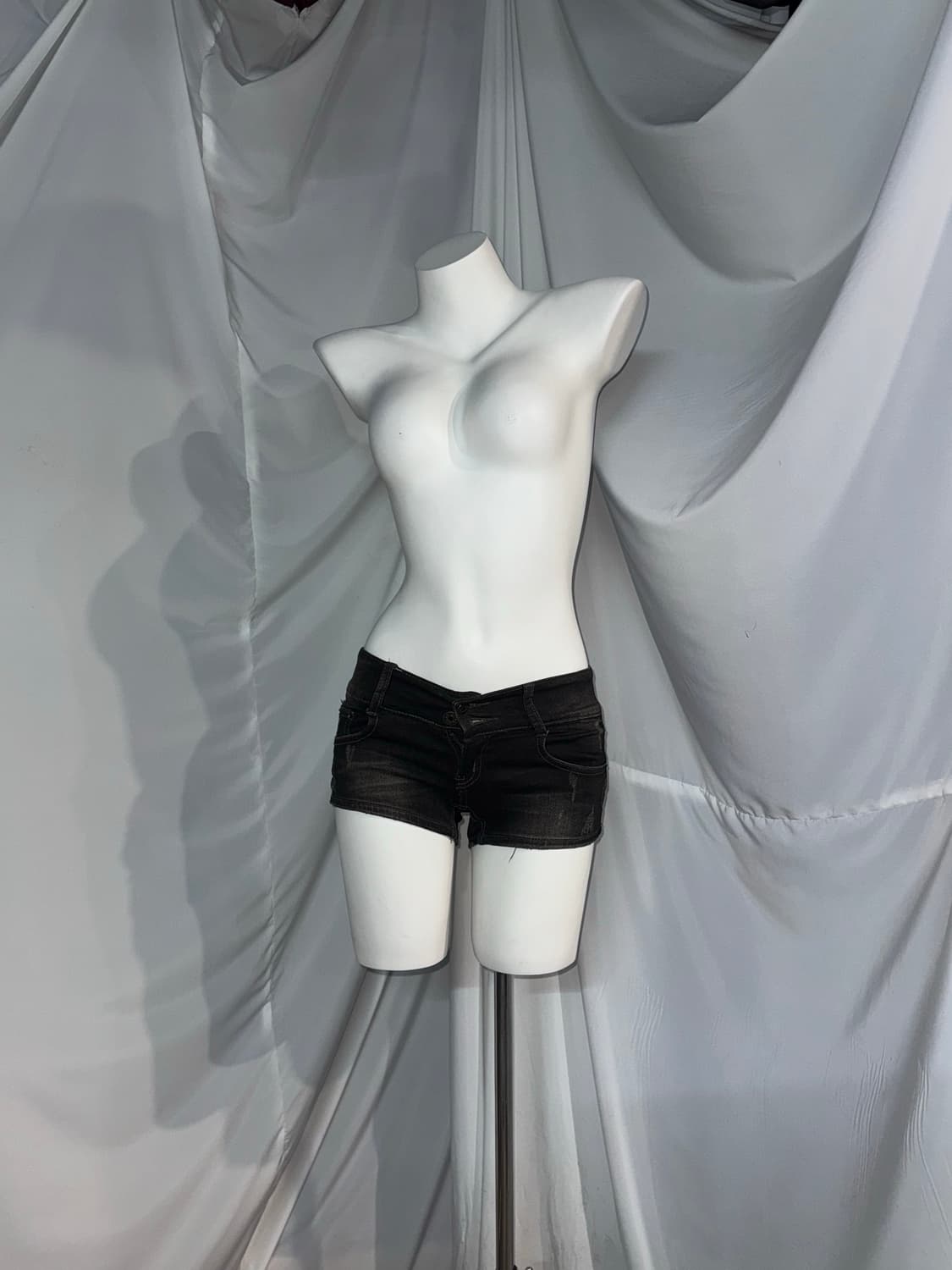 블랙 데스노트 미사깔 폼폼이 그런지 무채색 와투케 코디세트  상품이미지2