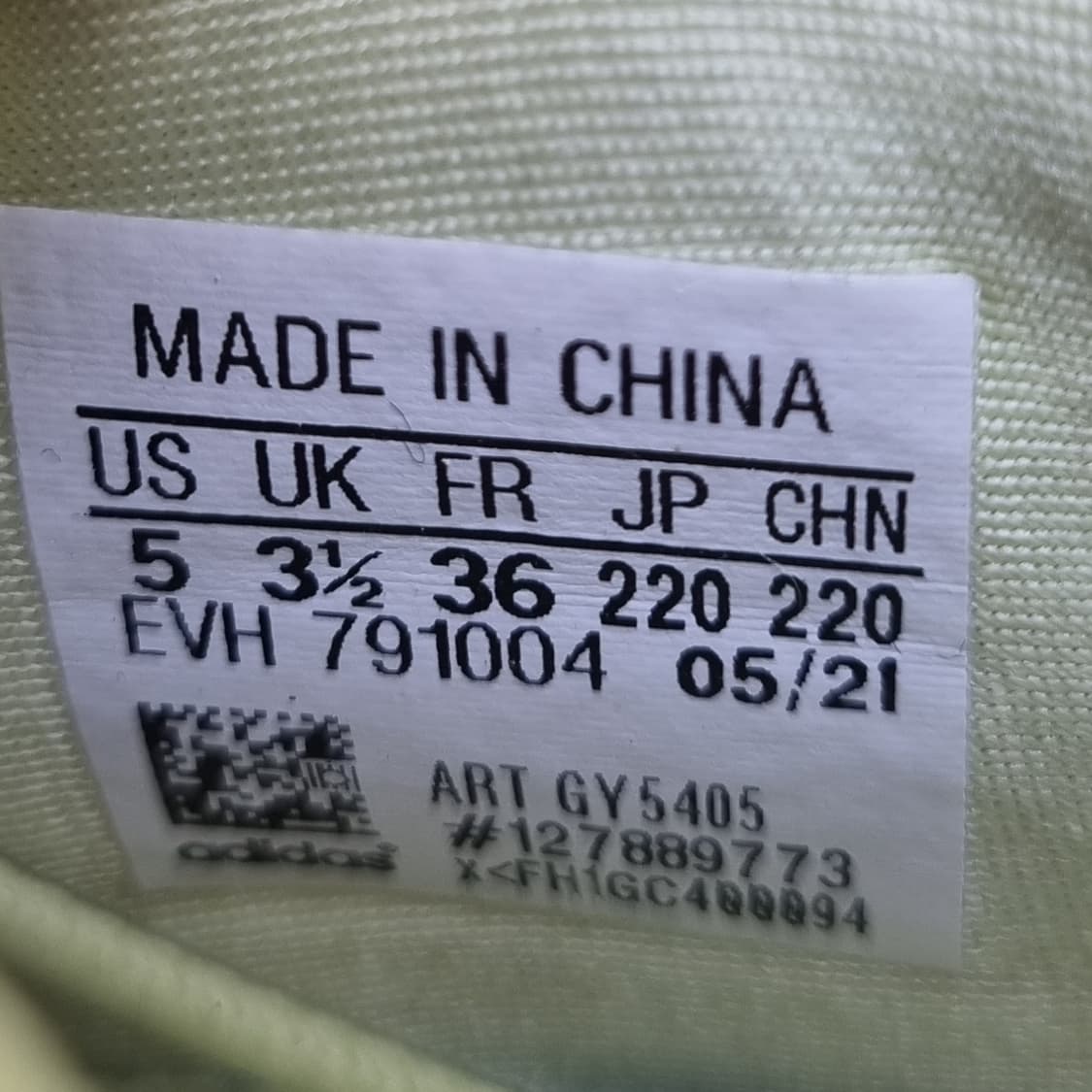 아디다스 오즈위고 형광 운동화 220 상품이미지6