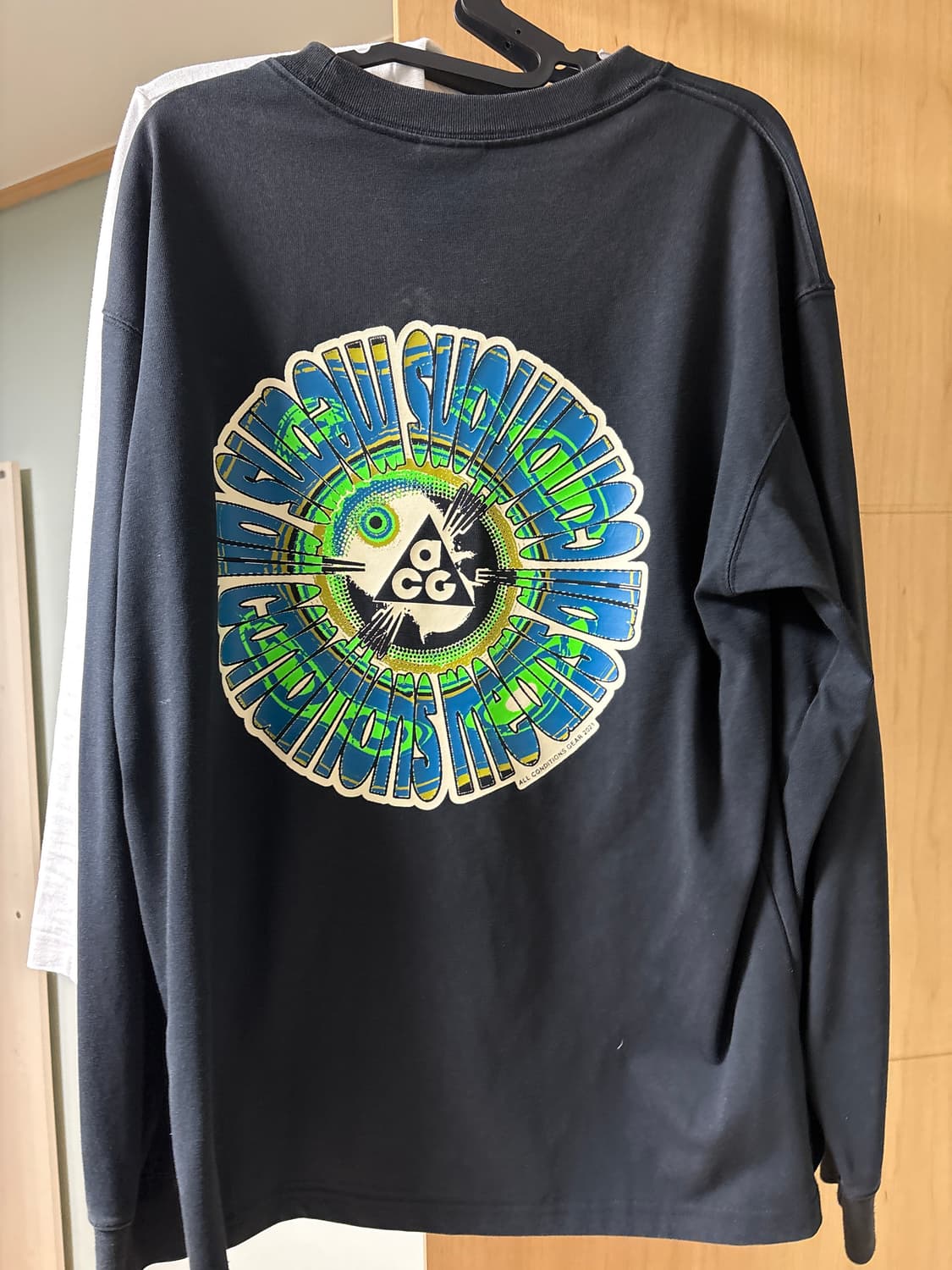 나이키 acg 검정 롱슬리브 티셔츠 상품이미지2