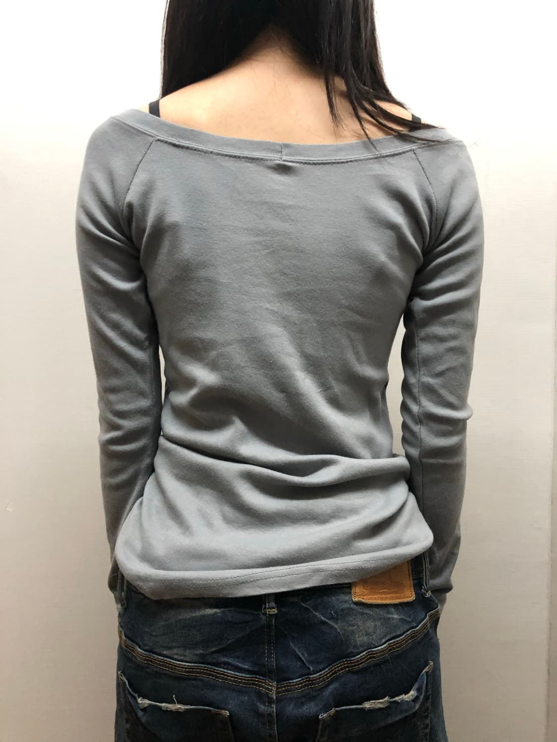 빈티지 그레이 펑크 프린팅 티셔츠 상품이미지6