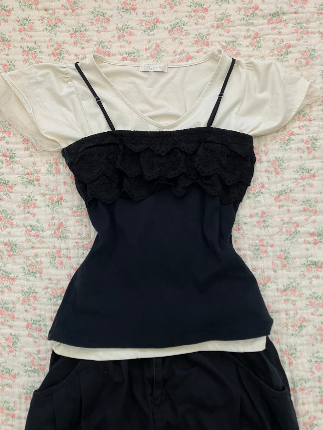 (세트할인)플로럴 소녀 모리 세트 모리 y2k 갸루 펑키 일본빈티 상품이미지2