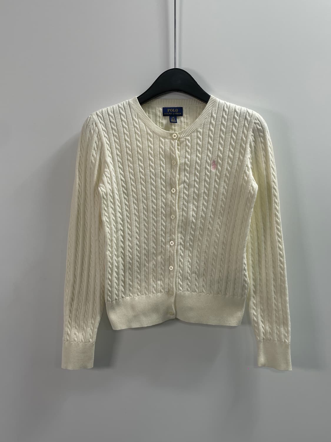 폴로 랄프로렌 걸즈 케이블 가디건 (on.497) 상품이미지1