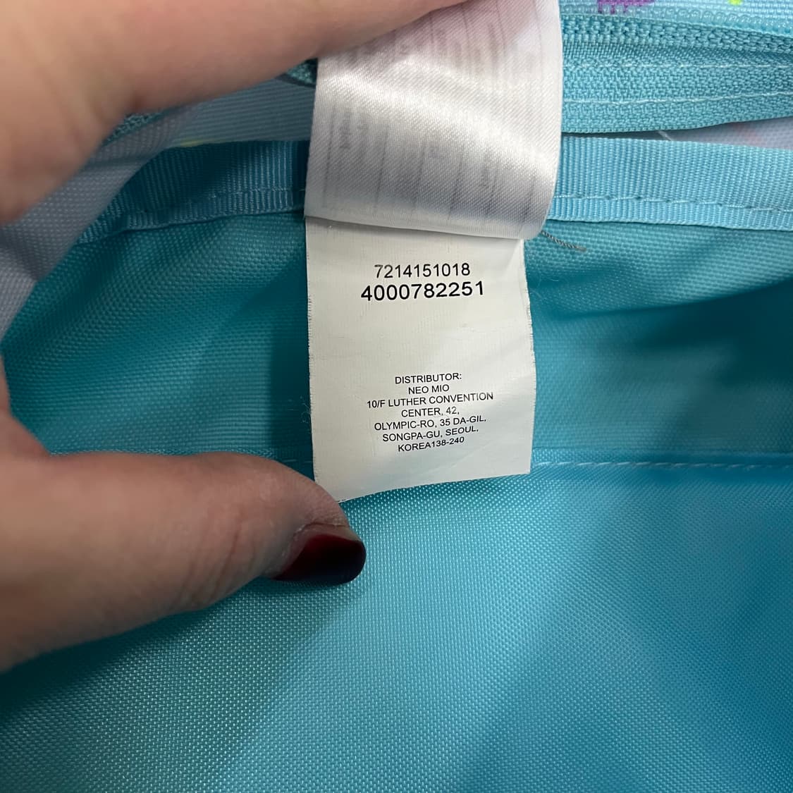 [실측확인] 잔스포츠 스프링클패턴 슈퍼 브레이크 백팩 가방 0119M1 상품이미지3