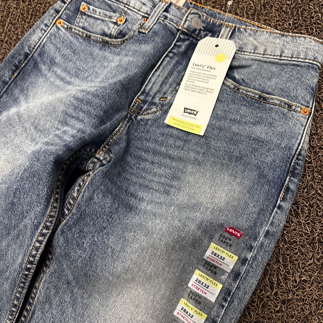 [새상품] 리바이스 502 데님 청바지 팬츠 28인치 상품이미지3