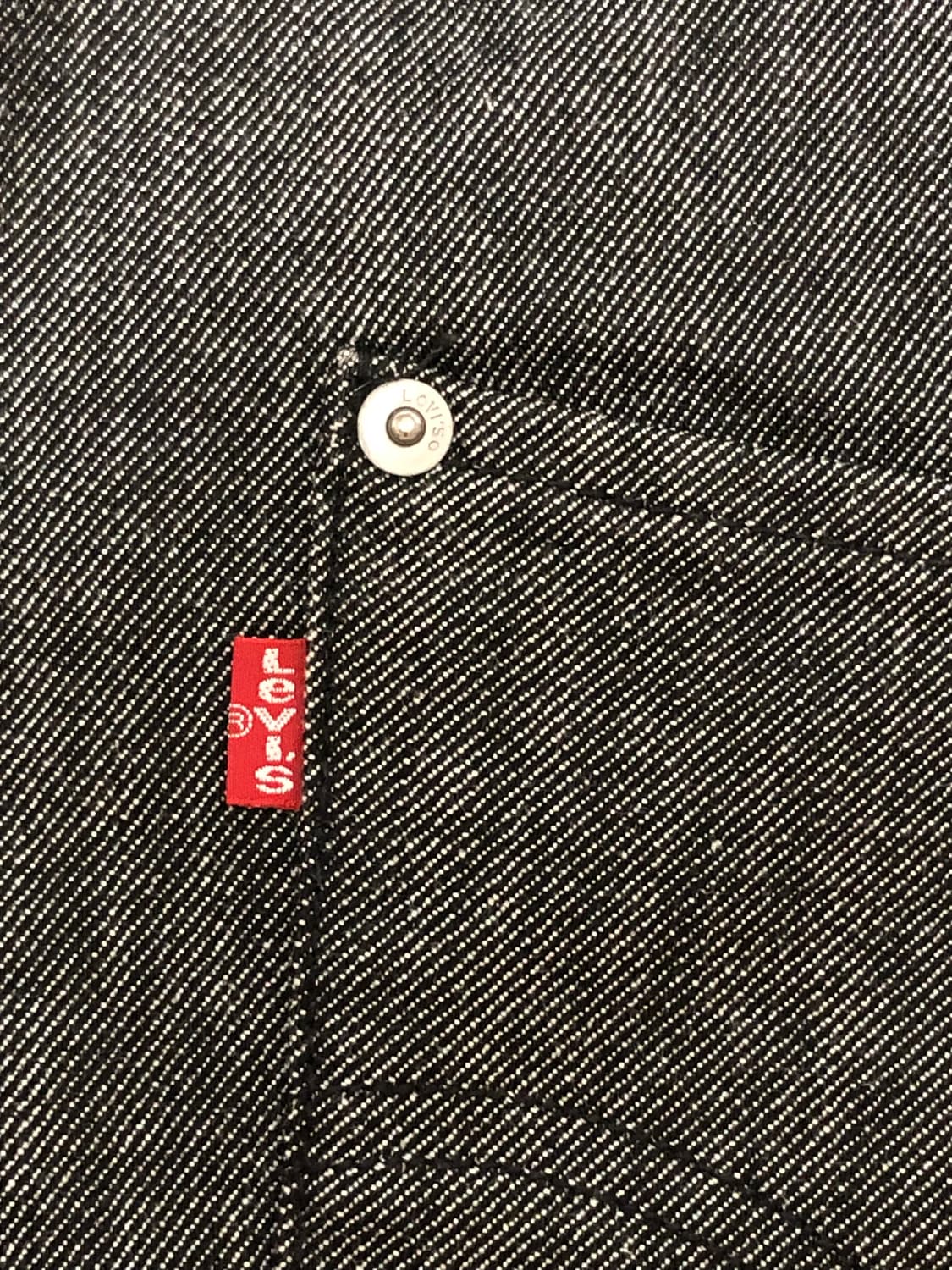 W30 리바이스 엔지니어드 치마 흑청 롱스커트 상품이미지4