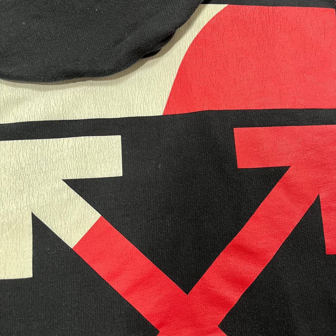 오프 화이트 19SS 스플릿 애로우 로고 다크 후디 상품이미지9